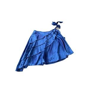 Y2K Ruffle One Shoulder Top